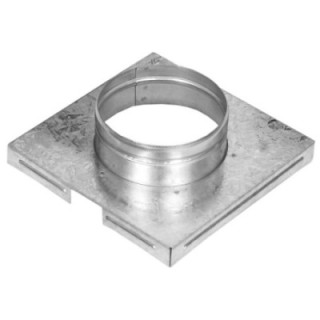 Reduzierstück für Lüftungsgitter 16x16cm 150mm