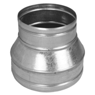 Reduction 150/125mm galvanized