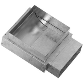 Reduction 90° shaft-ventilation grate