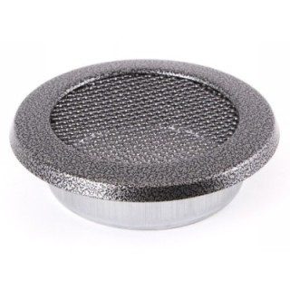 Round ventilaton grate 125mm antique silver