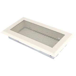 Kratka kominkowa wentylacyjna 10x20cm krem brokatowy