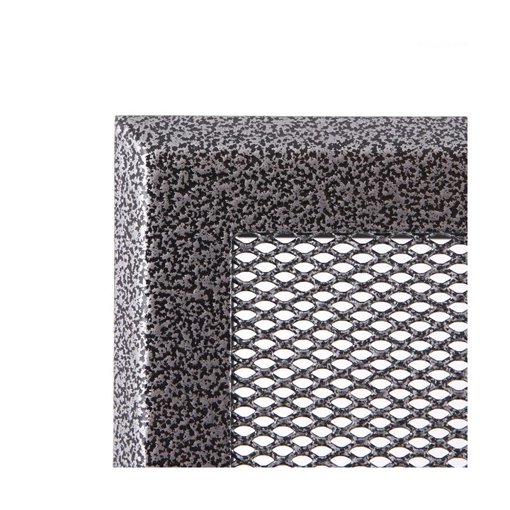 Lüftungsgitter 10x20cm Silber Antik