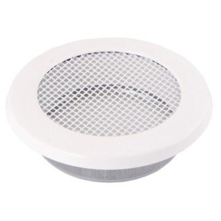 Grille de cheminée ronde 160mm
blanc 