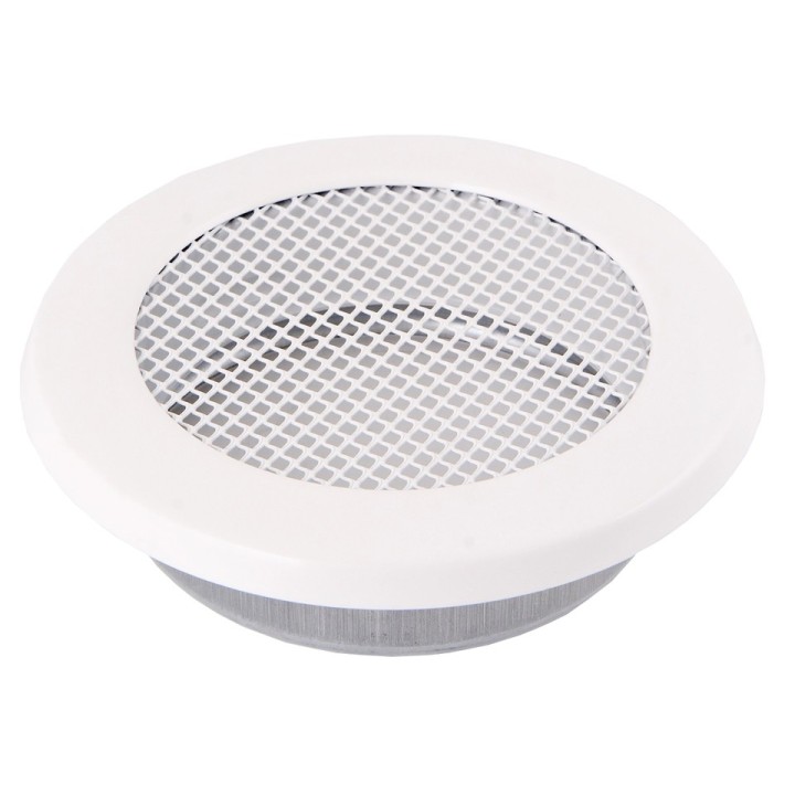 Round ventilaton grate 160mm white