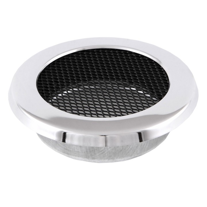 Grille de cheminée ronde 160mm
chrome 