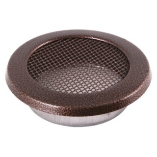 Round ventilaton grate 160mm antique copper