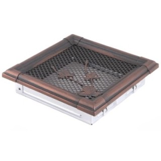 Ventilaton grate RETRO 16x16cm copper patina