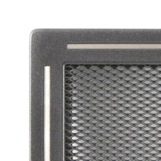 Lüftungsgitter TREND 16x16cm Graphit