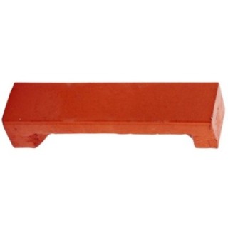 Ziegelstein rot eckig 22x5x5cm