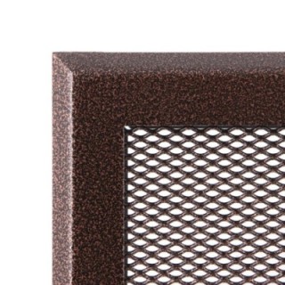 Grille de cheminée 16x16cm à ailettes
vieux cuivre
