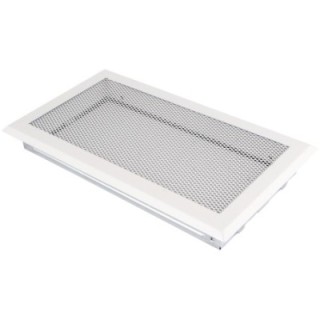 Lüftungsgitter 16x32cm Weiß
