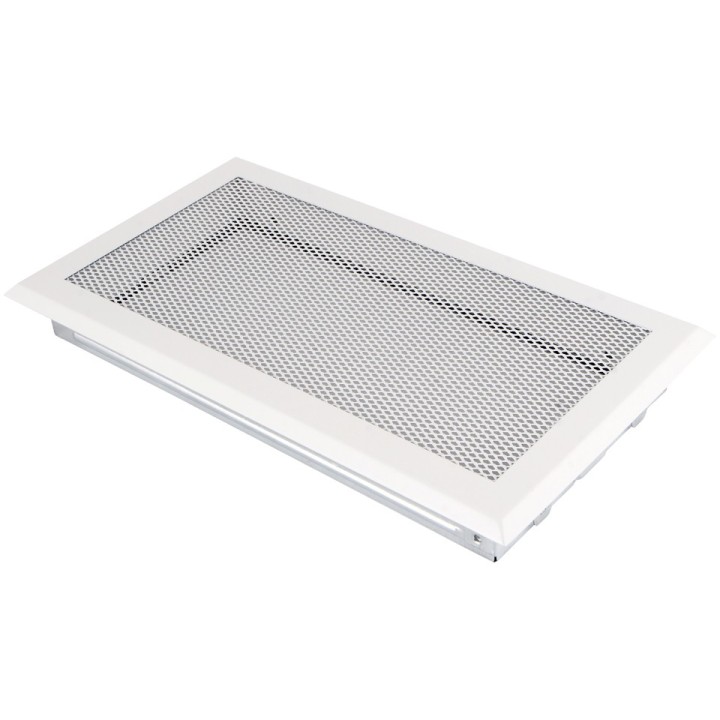Grille de cheminée 16x32cm blanc