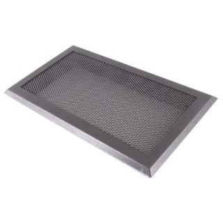 Grille de cheminée 16x32cm graphite