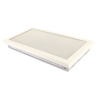 Lüftungsgitter 16x32cm Brokatcreme