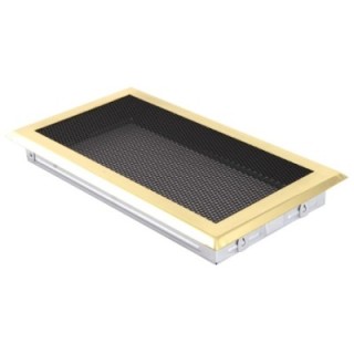 Ventilaton grate 16x32cm brass