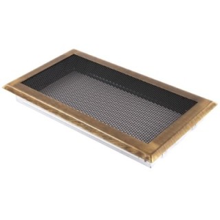 Ventilaton grate 16x32cm brass-patina