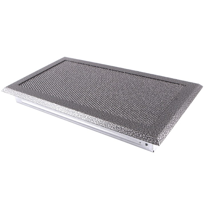 Lüftungsgitter 16x32cm Silber Antik