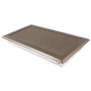 Ventilaton grate 16x32cm antique gold