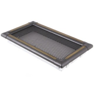 Ventilaton grate EXCLUSIVE 16x32cm graphite / brass-patina