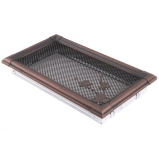 Ventilaton grate RETRO 16x32cm copper patina