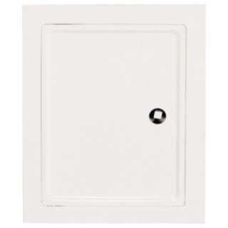 Medium white cleaning door