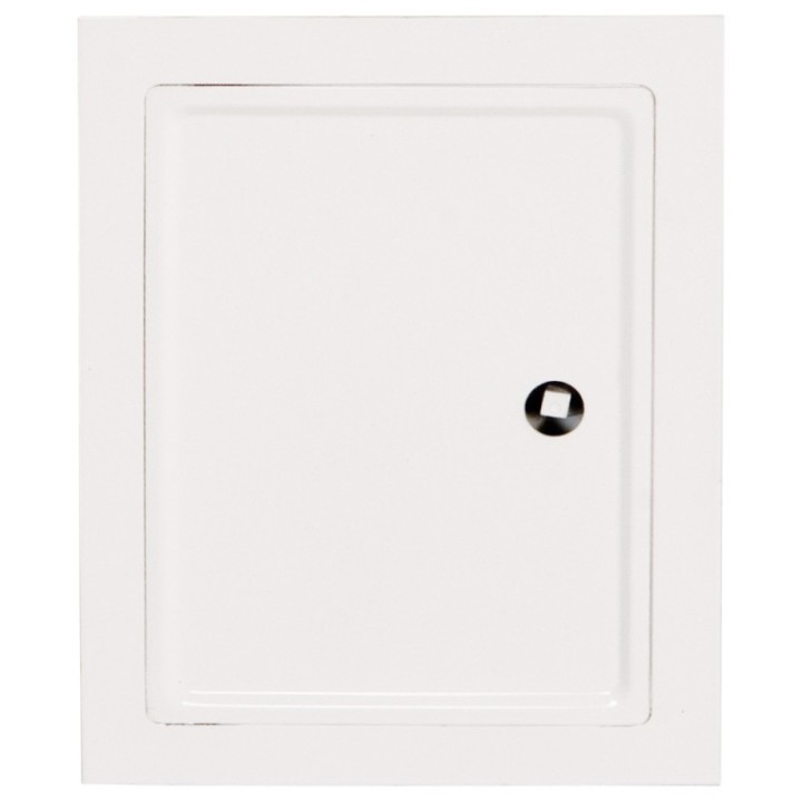 Medium white cleaning door