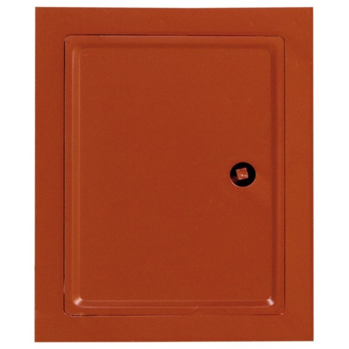 Medium red lead cleaning door