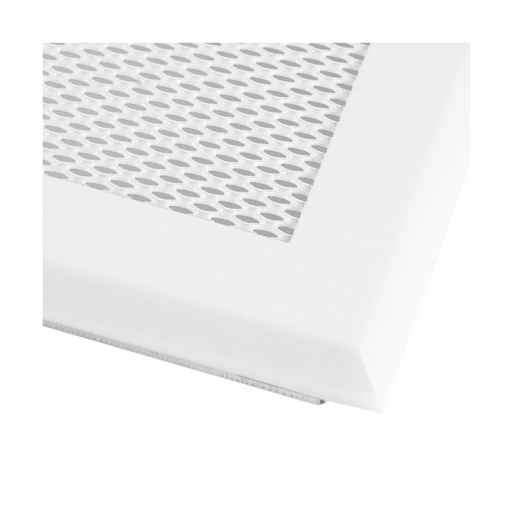 Lüftungsgitter 16x45cm Weiß