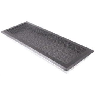 Lüftungsgitter 16x45cm Graphit