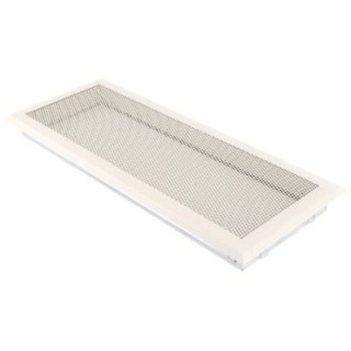 Kratka kominkowa wentylacyjna 16x45cm krem brokatowy