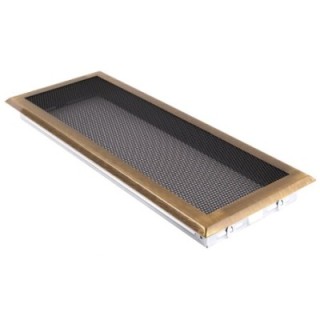 Ventilaton grate 16x45cm brass-patina