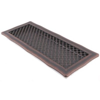 Kratka kominkowa wentylacyjna DECO 16x45cm miedziana patyna