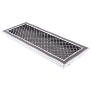 Ventilation grate DECO 16x45cm silver patina