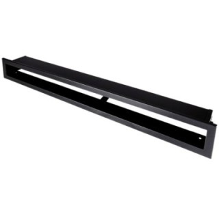 Open ventilation bar 60x6cm black matt