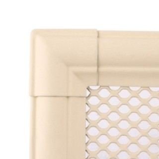 Ventilaton grate RETRO 16x32cm with venetian blind ivory