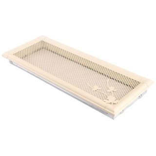 Kratka kominkowa wentylacyjna RETRO 16x45cm kość słoniowa