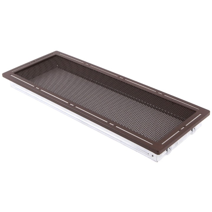 Kratka kominkowa wentylacyjna TREND 16x45cm brąz brokatowy