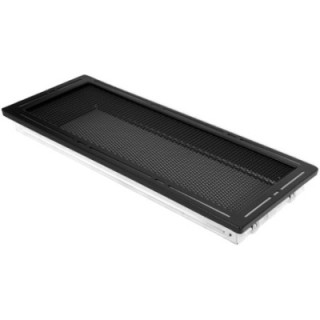 Kratka kominkowa wentylacyjna TREND 16x45cm czarny mat
