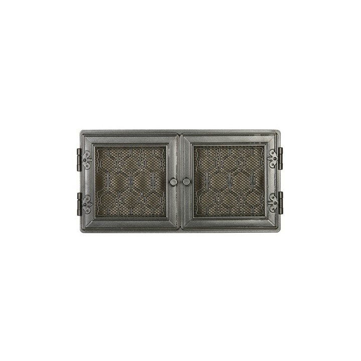 Stylish ventilation grate 21x43cm graphite