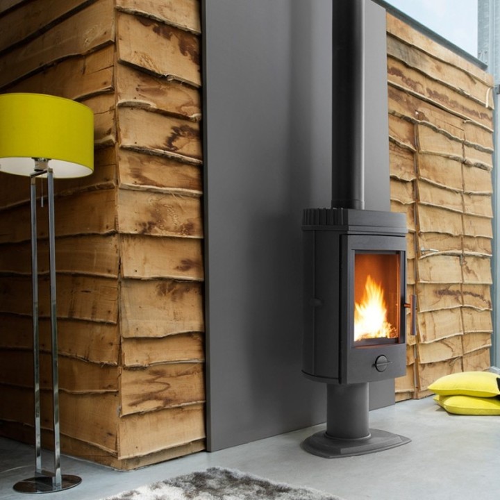 Stove INVICTA MAIRY anthracite ref. 6145-44