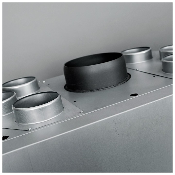 UNIFLAM 760 EVO LBS linke Eckscheibe (gebogen) ref. 260-173-GS