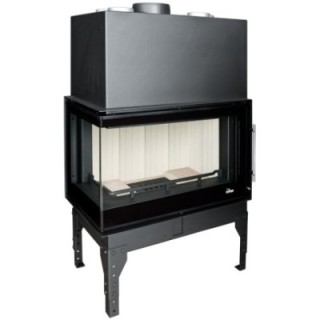 UNIFLAM 860 EVO LBS łączona lewa boczna szyba ref. 260-183