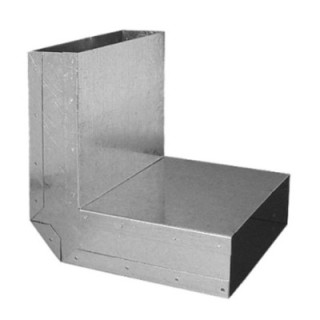 Elbow wall-ceiling shaft