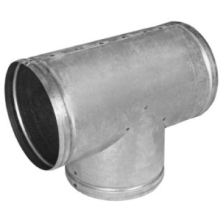 Raccord en T 150mm galvanisé