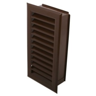 Schornsteingitter 120x240mm Farbe: braun