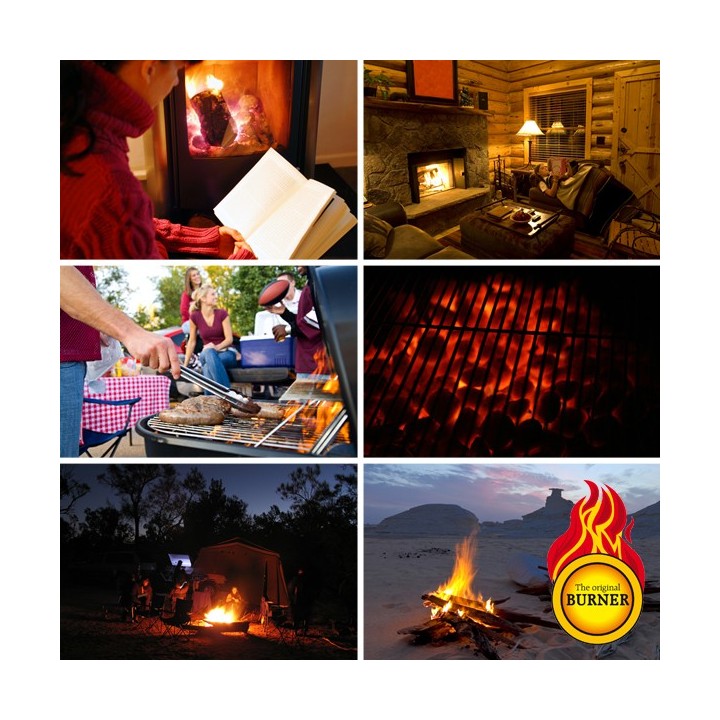 Allume-feu BURNER boite (100 pièces)