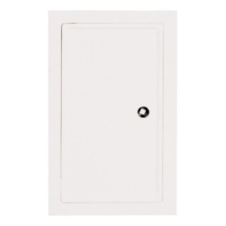 Big white cleaning door