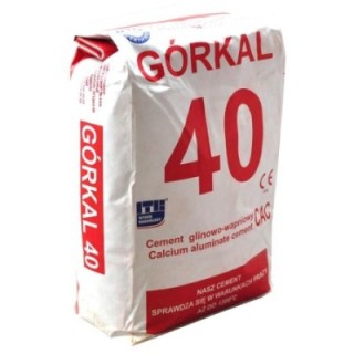 Hitzebeständiger Zement Górkal 25 kg