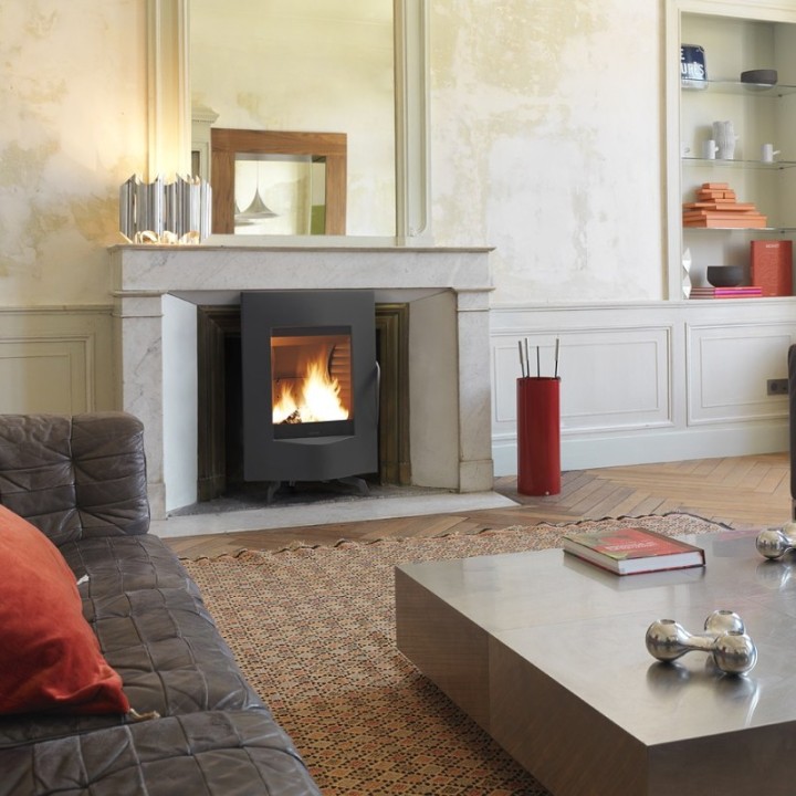 Stove INVICTA MANDRA anthracite ref. 6199-44
