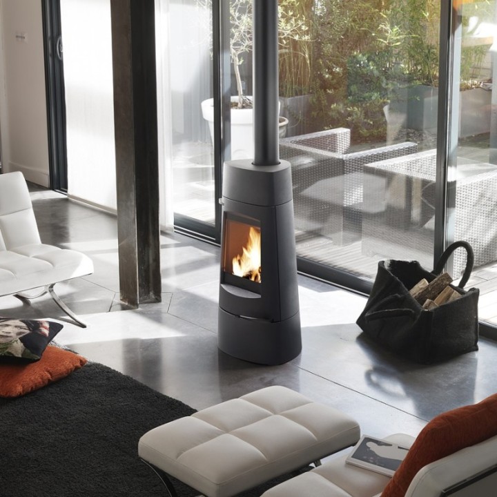 Stove INVICTA ARATOS anthracite ref. 6453-44